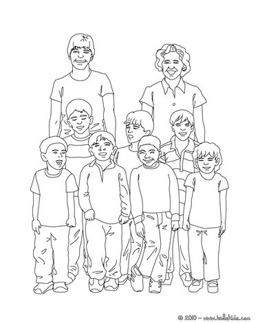 class colouring pages
