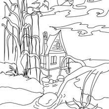 HALLOWEEN coloring pages - 360 printables to color online for Halloween
