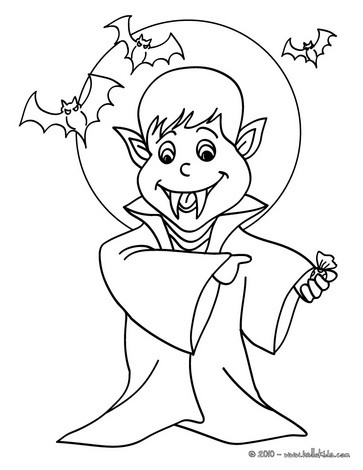 Vampiro Desenho Para Colorir - Ultra Coloring Pages