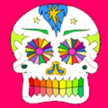 MEXICAN DAY OF THE DEAD coloring pages - HOLIDAY coloring pages - Coloring page