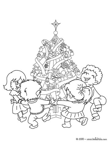 Kids Colorings Pages on Coloring Page Xmas Tree With Gifts Ands Kids Coloring Page Xmas Tree