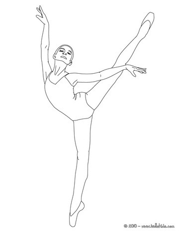 Ballerina Coloring Pages on Ballerina Coloring Pages  Enjoy Coloring The Ballerina Performing An