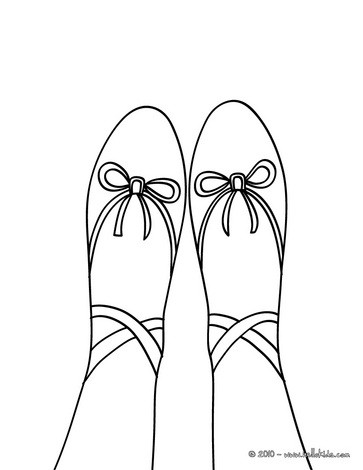 Ballerina Coloring Pages on Ballet Tutu Coloring Page Ballet Dance Wear Coloring Page