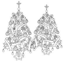 CHRISTMAS coloring pages : 401 Xmas online coloring books and printables