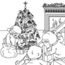 Also in CHRISTMAS SCENES coloring pages