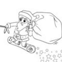 Also in SANTA coloring pages