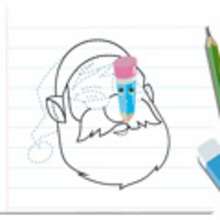 How to draw a SANTA CLAUS - Draw - HOW TO DRAW video lessons
