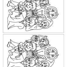 HALLOWEEN COSTUMES spot the 12 differences - Free Kids Games - DIFFERENCE GAMES - HALLOWEEN difference games