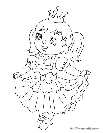 Princess Coloring Sheets on Costume Coloring Page Ana Wearing Venice Costume Coloring Page