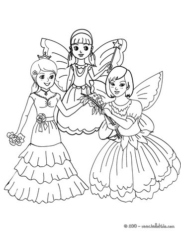 Fairy Coloring Pages on Costumes Coloring Page Cute Girls Carnival Costumes Coloring Page