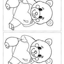 BEAR with HEART 5 differences game