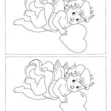 CUPIDON with HEART 5 differences game