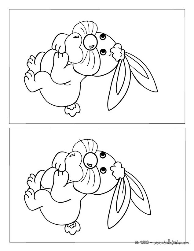 RABBIT with HEART 10 differences game