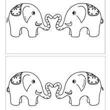 ELEPHANT HEART 12 differences game - Free Kids Games - DIFFERENCE GAMES - VALENTINE difference games