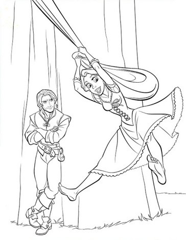 Tangled Coloring Sheets on Welcome To Tangled Coloring Pages  Enjoy Coloring The Rapunzel And