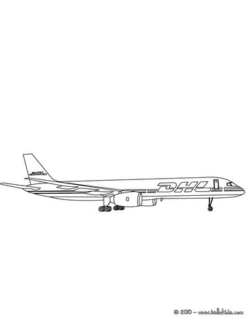 southwest airplane coloring pages