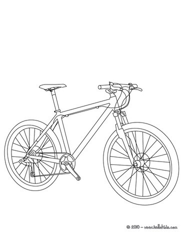 Mountain Bike Coloring Book for Grown Ups