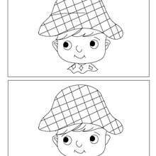 Harlequin difference game - Free Kids Games - DIFFERENCE GAMES - CARNIVAL difference games