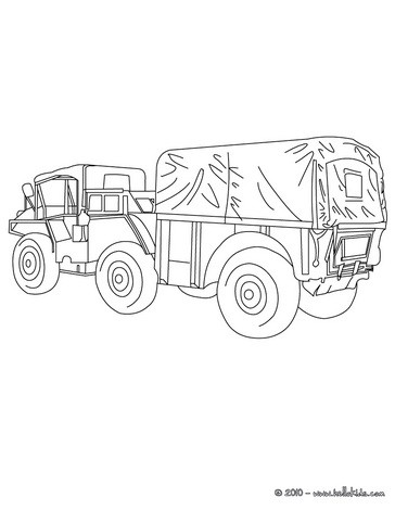 Military Coloring Pages on Coloring Page Van Coloring Page Trucks Coloring Page Truck Coloring