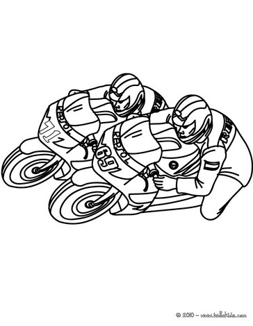 Motorcycle Coloring on Motorcycle Race Coloring Page   Motorcycle Coloring Pages