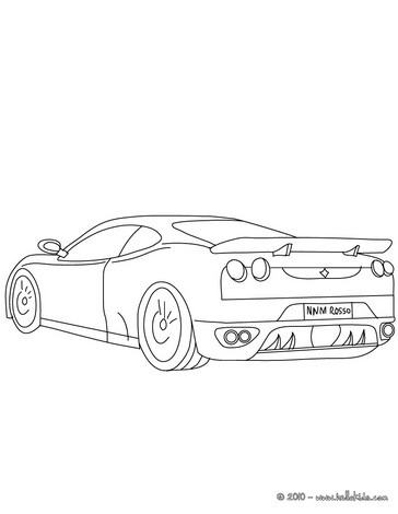  Coloring Sheets on Ferrari F430 Coloring Page   Sports Car Coloring Pages