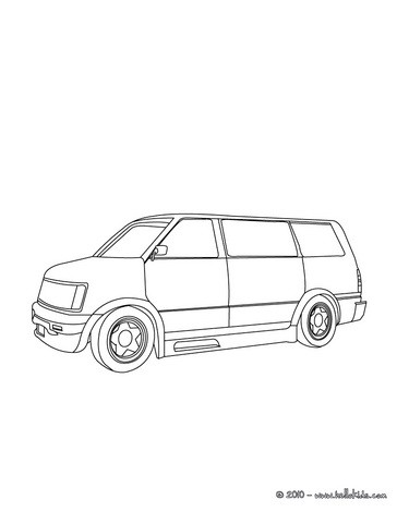 Chevy Van Coloring Pages Hellokids Page Color Online Print