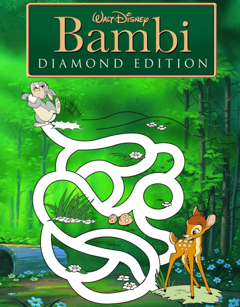 Bambi maze game