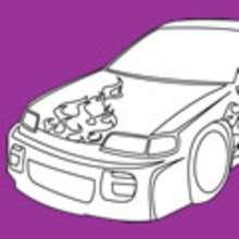 Also in CAR coloring pages