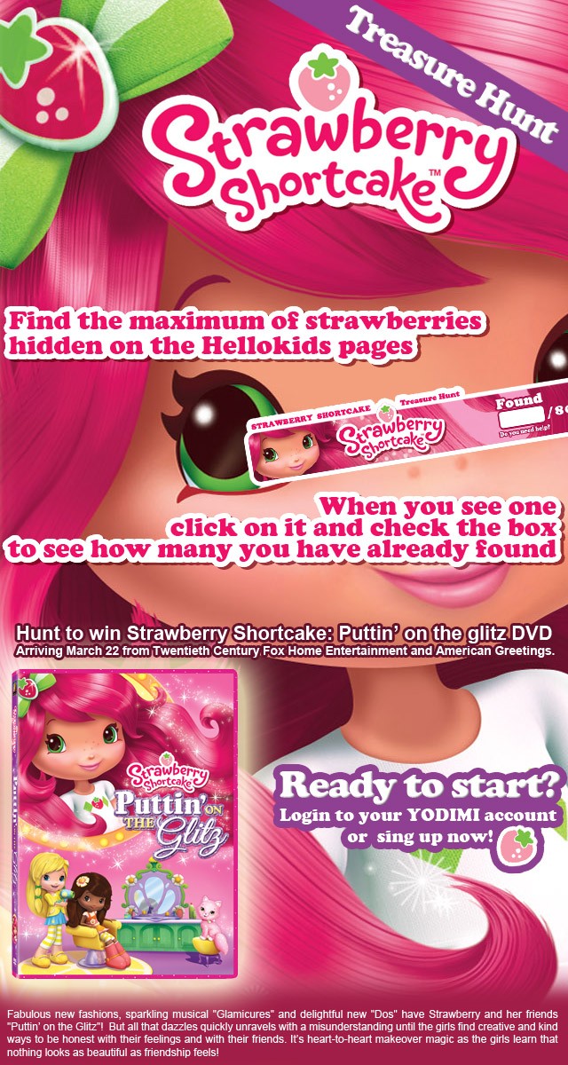 Strawberry Shortcake - Free Kids Games - CONTESTS