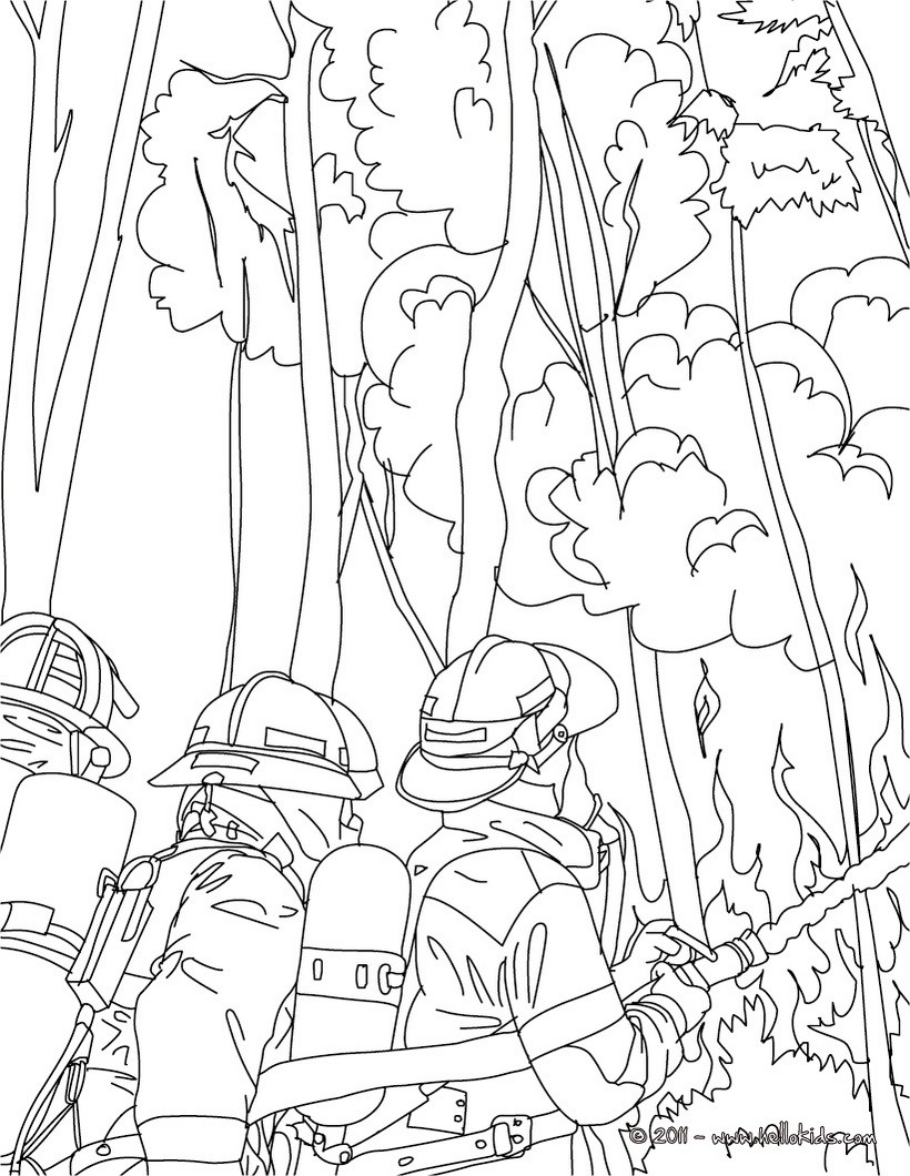 Coloring page - Muralha de Fogo