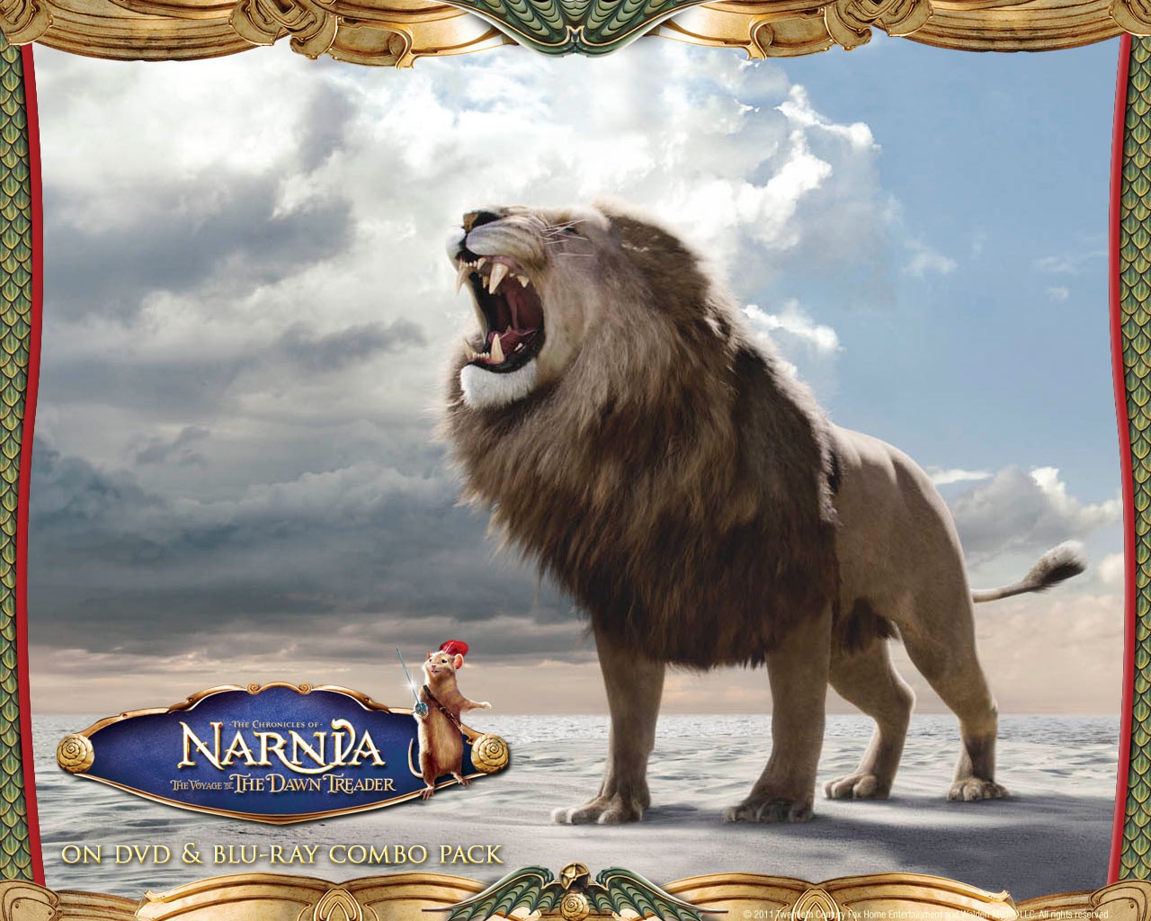 narnia aslan wallpaper