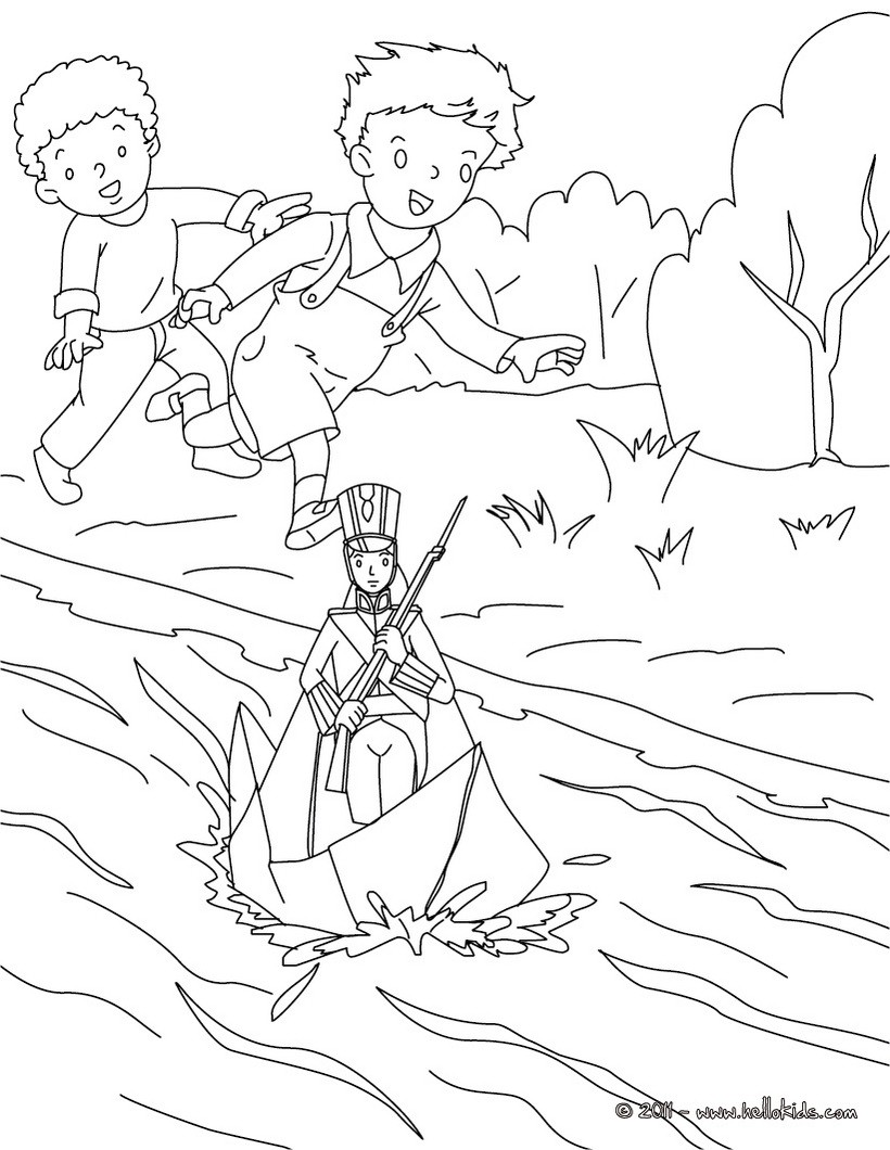 The Steadfast Tin sol r tale to color in Coloring page FAIRY TALES coloring pages