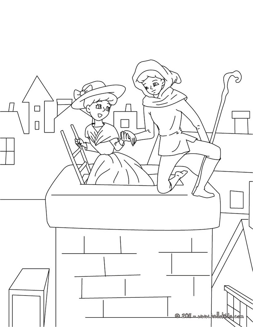 The Sheperdess and the Chimney Sweep coloring page Coloring page FAIRY TALES coloring pages