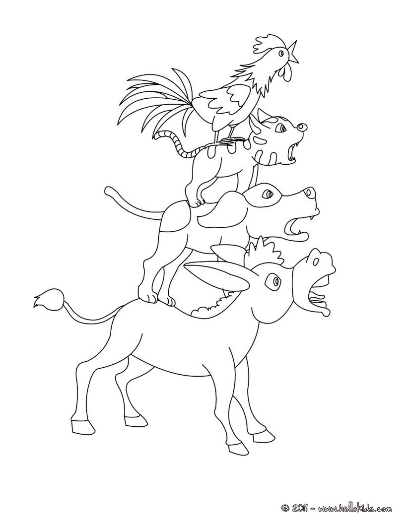 fairy tale characters coloring pages - photo #27
