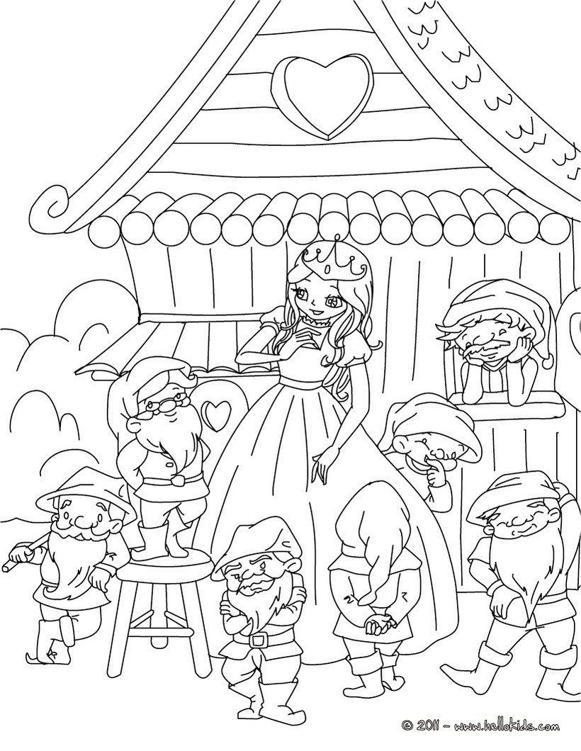 fairy tale coloring book pages - photo #34