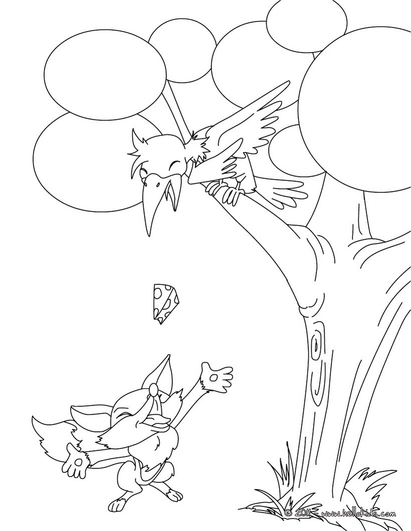 fable coloring pages - photo #39
