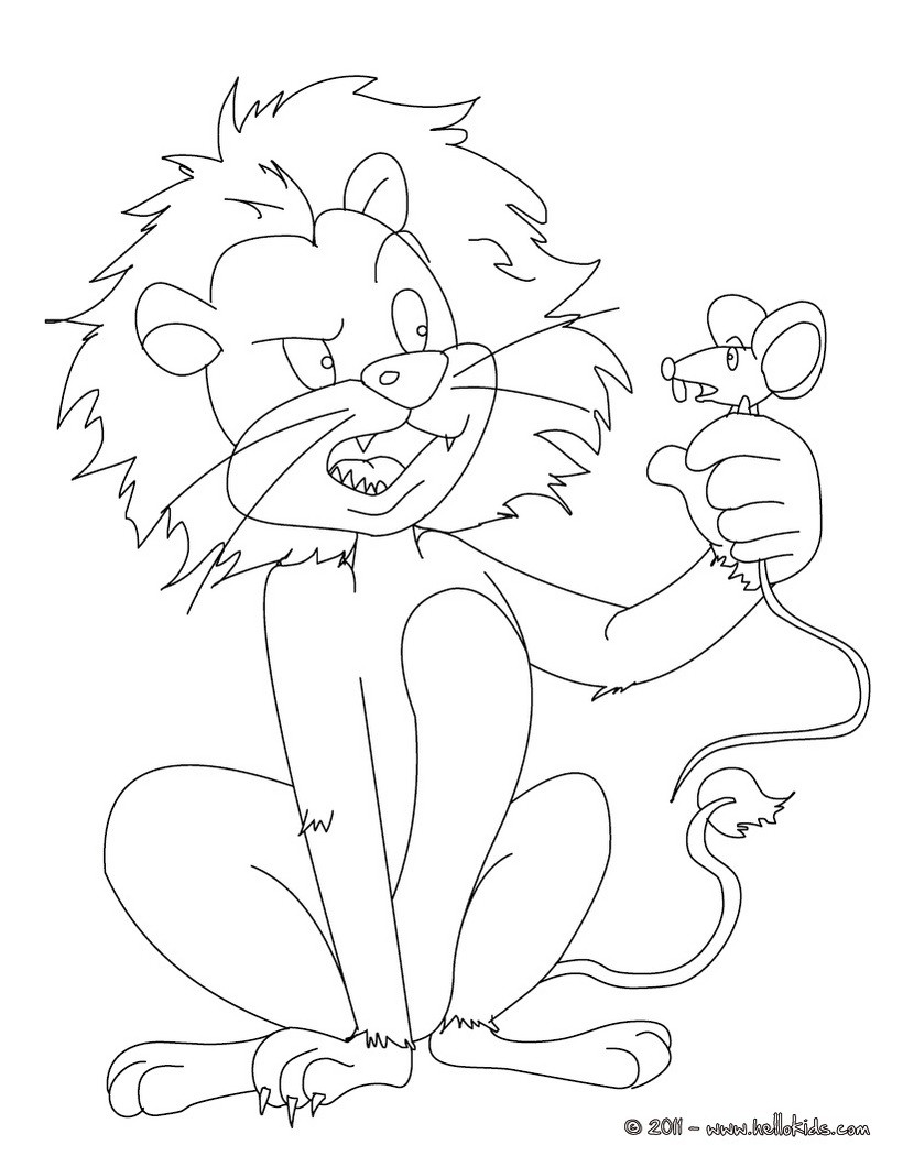 fable coloring pages - photo #2