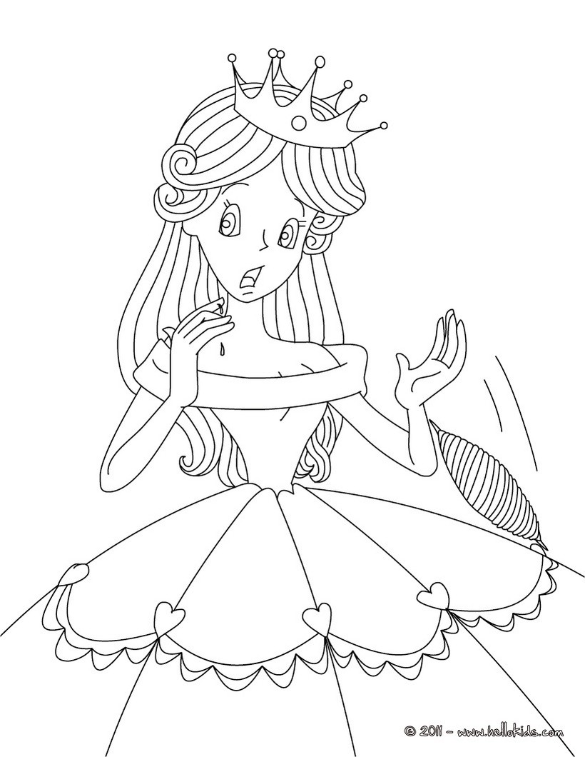fairy tale coloring pages kids free - photo #30