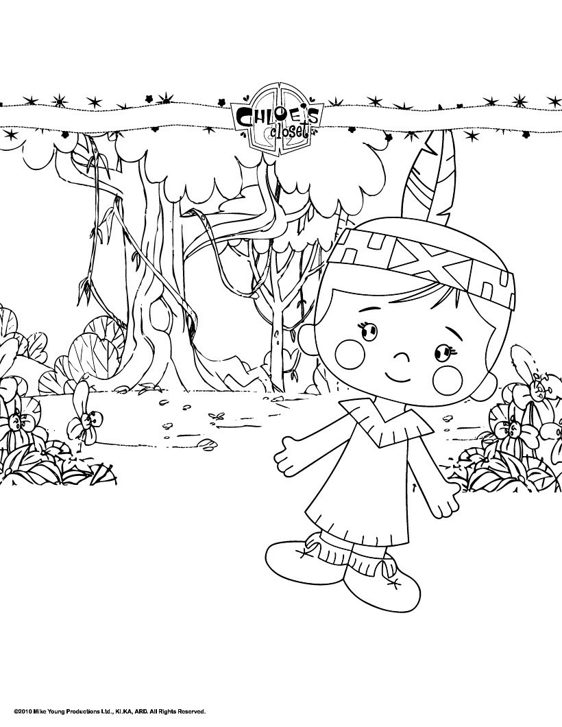 sf chloes closet coloring pages - photo #10