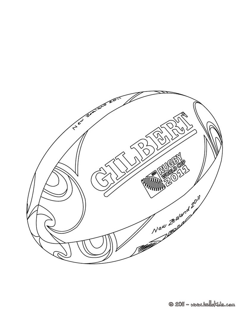 Rugby World Cup 23 Mini Rugby Ball by Gilbert