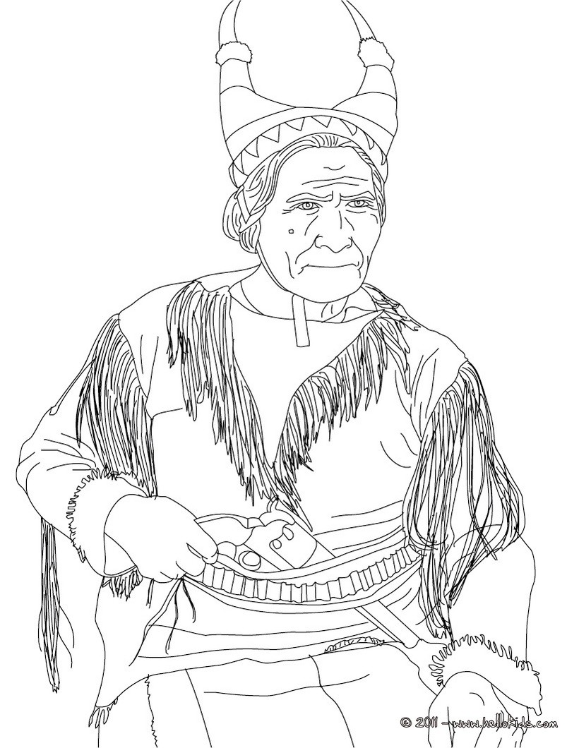 sacajawea coloring pages - photo #41