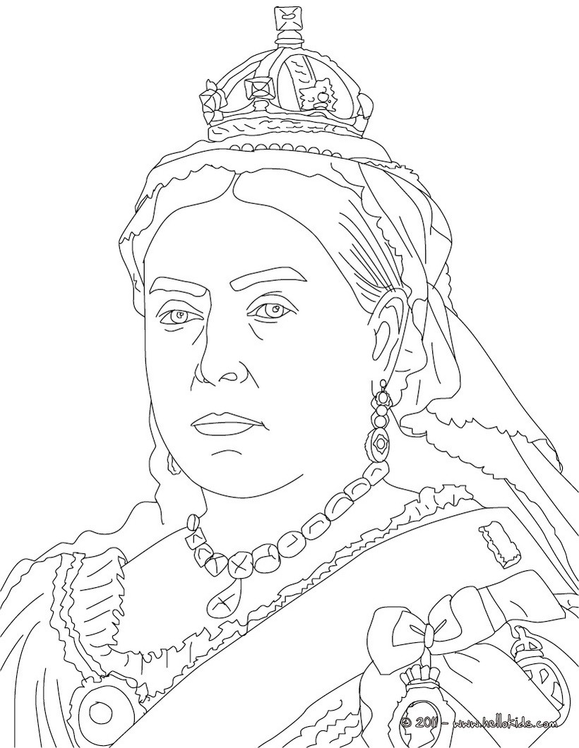 qeen coloring pages please - photo #19
