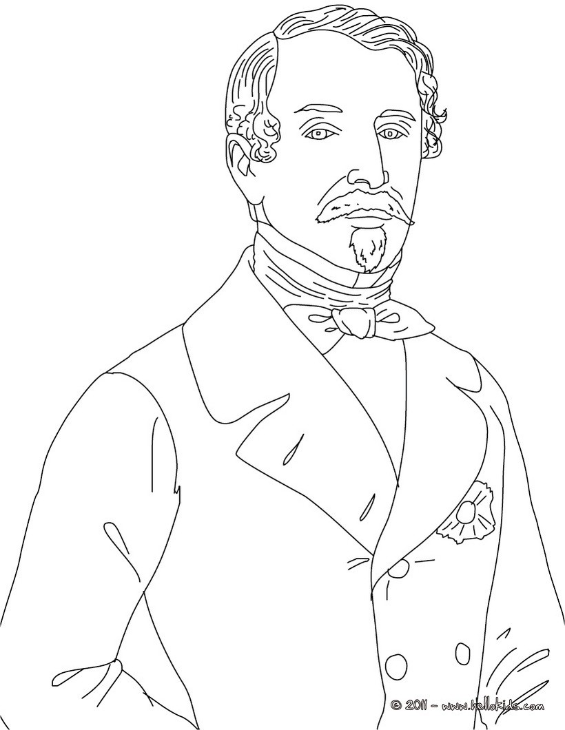 napoleon coloring pages - photo #3