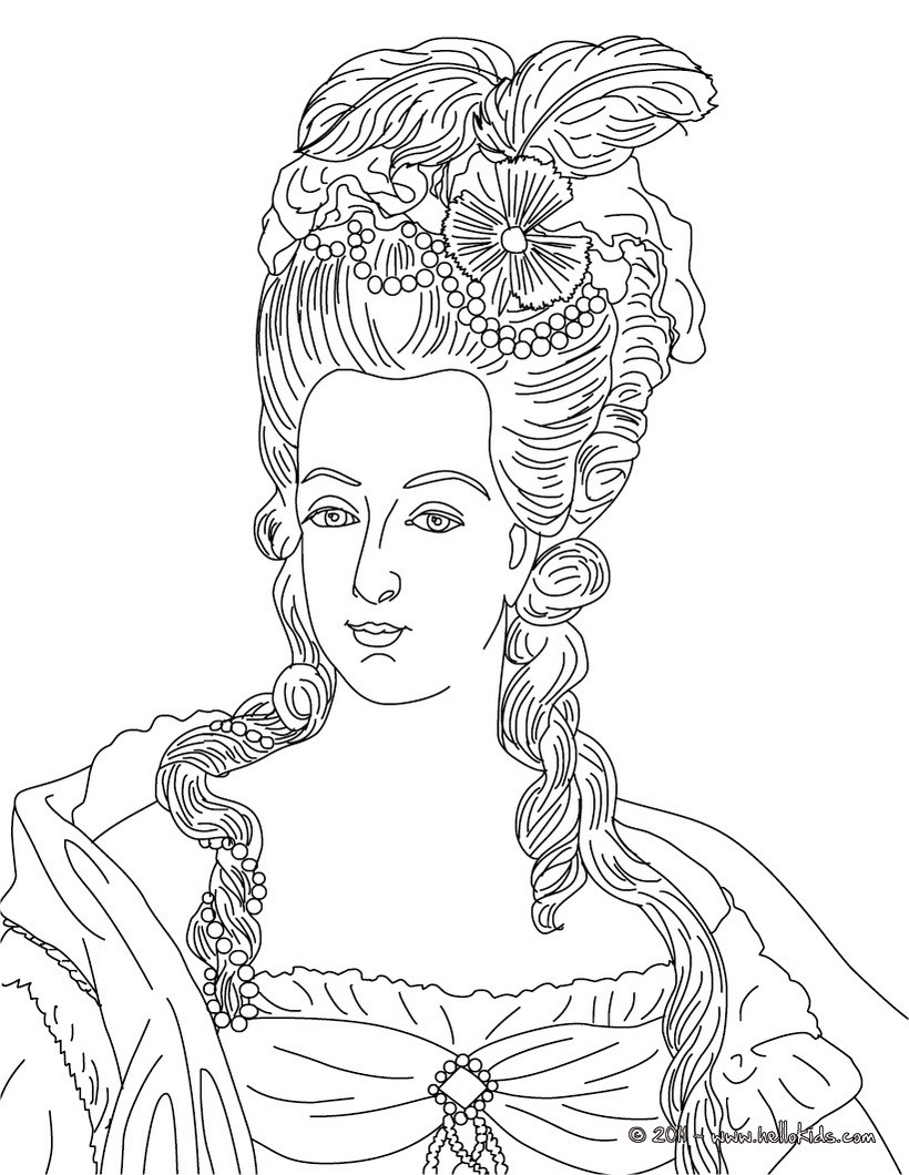 QUEEN VICTORIA Britain coloring page History coloring sheets