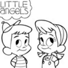 Also in LITTLE ANGELS coloring pages