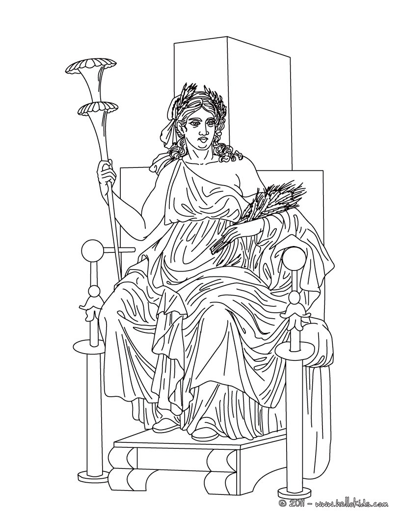 Coloring Pages Aphrodite