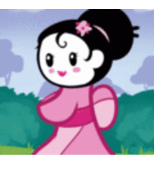How to Draw a Geisha for Kids - Drawing for kids - Drawing tutorials step by step - People For Kids