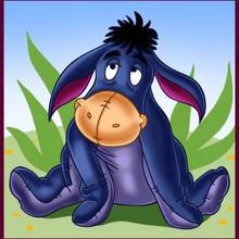 drawing of eeyore