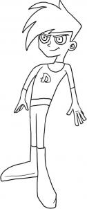 How to draw how to draw danny phantom Hellokidscom