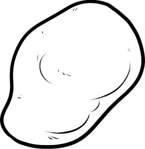 How to draw how to draw a potato - Hellokids.com